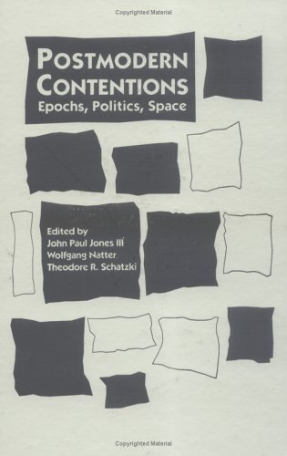 Imagen de archivo de Postmodern Contentions: Epochs, Politics, Space a la venta por Wonder Book