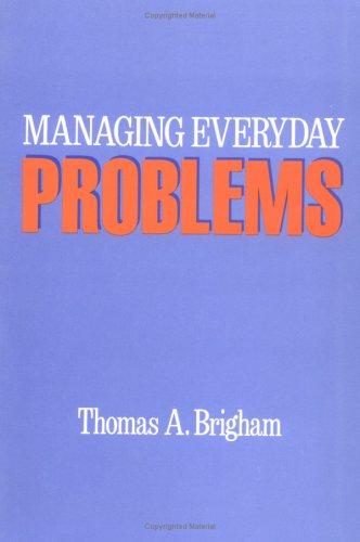 Imagen de archivo de Managing Everyday Problems a la venta por Better World Books