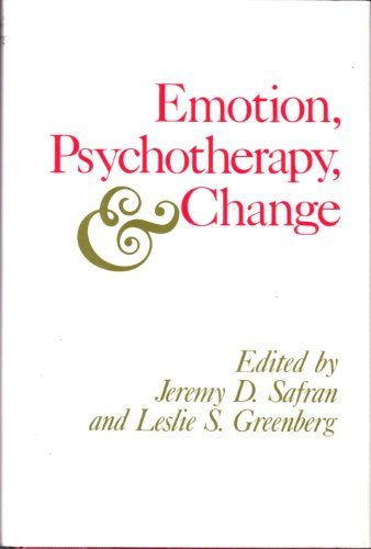Stock image for Emotion, Psychotherapy, and Change for sale by Better World Books