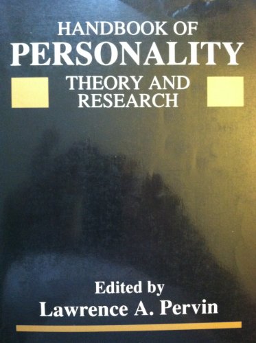 Beispielbild fr Handbook of Personality : Theory and Research zum Verkauf von Better World Books