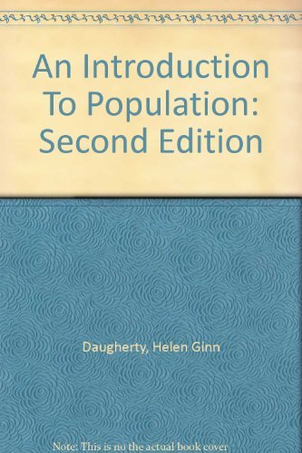 9780898625998: An Introduction To Population: Second Edition