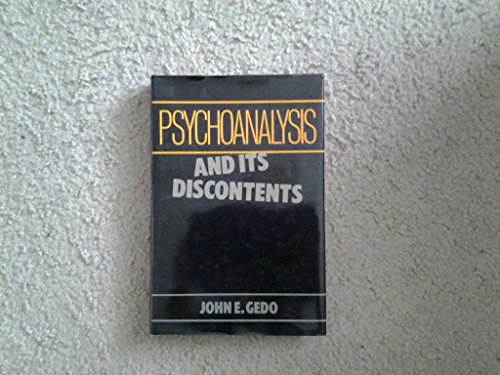 Beispielbild fr Psychoanalysis and Its Discontents zum Verkauf von Wonder Book