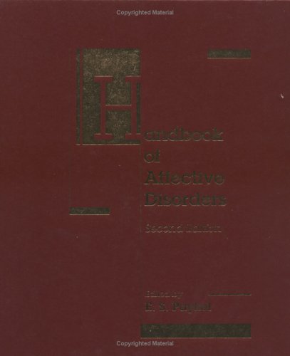 Imagen de archivo de Handbook of Affective Disorders a la venta por Anybook.com