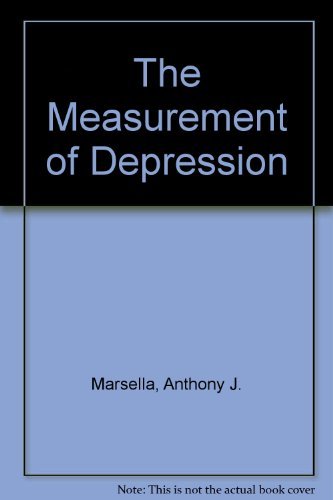 Imagen de archivo de The Measurement of Depression a la venta por Zubal-Books, Since 1961