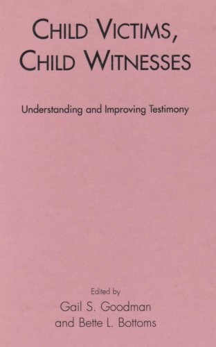 Imagen de archivo de Child Victims, Child Witnesses: Understanding and Improving Testimony a la venta por Concordia Books