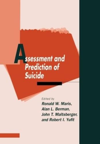 Beispielbild fr Assessment and Prediction of Suicide zum Verkauf von SecondSale