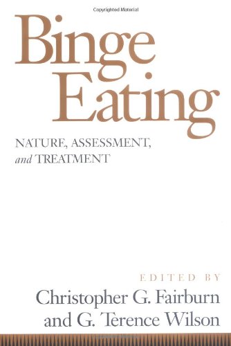 Beispielbild fr Binge Eating: Nature, Assessment, and Treatment zum Verkauf von Gulf Coast Books