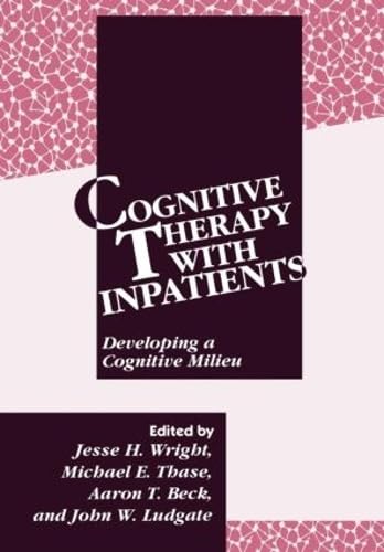 9780898628906: Cognitive Therapy Inpatients