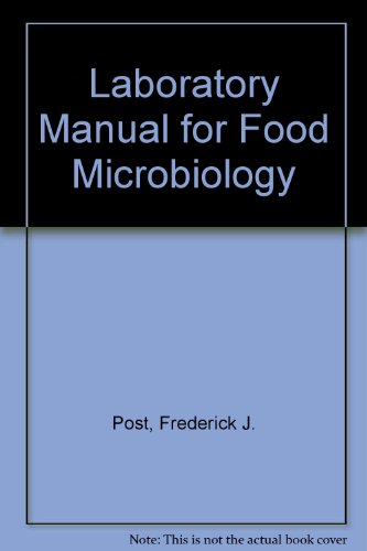 9780898631272: Laboratory Manual for Food Microbiology