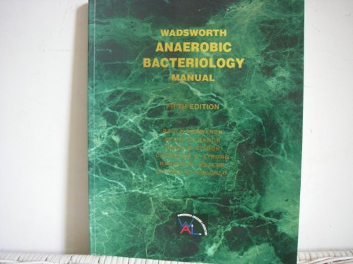 Beispielbild fr Wadsworth Anaerobic Bacteriology Manual zum Verkauf von Gulf Coast Books