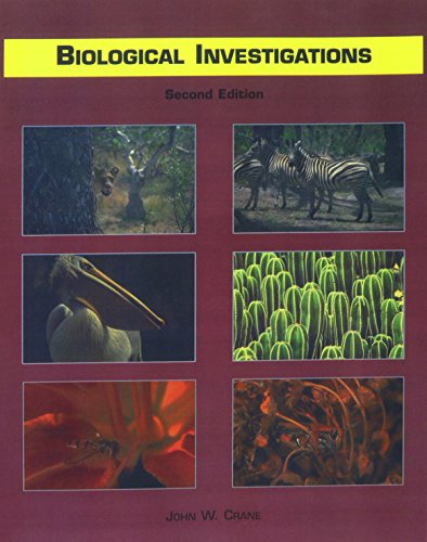 Imagen de archivo de Biological Investigation a la venta por Your Online Bookstore