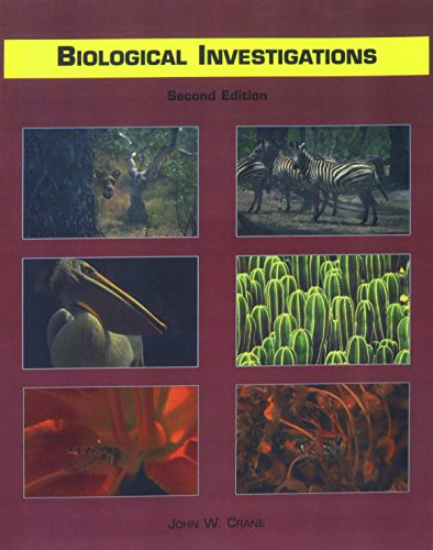 Stock image for Biological Investigation for sale by Your Online Bookstore