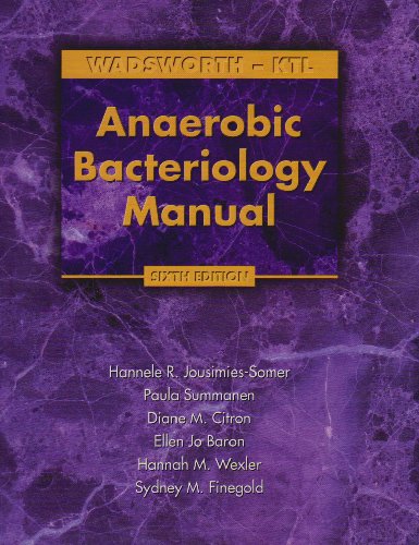 Stock image for The Wadsworth Anaerobic Bacteriology Manual for sale by Better World Books