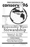 Imagen de archivo de Proceedings of Conserv 96: Responsible Water Stewardship, January 4-8, 1996, Orlando, Florida a la venta por Mispah books