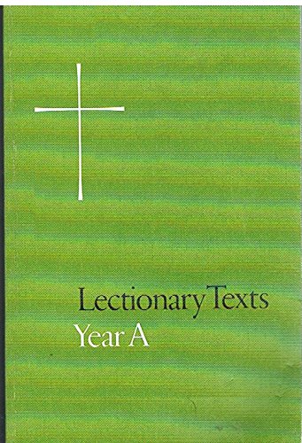 Lectionary Texts: Year A (9780898690910) by Church Publishing