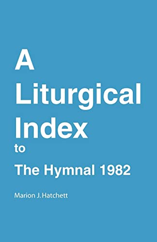 9780898691313: A Liturgical Index to the Hymnal 1982