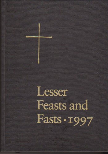 Stock image for Lesser Feasts and Fasts 1997 for sale by Better World Books