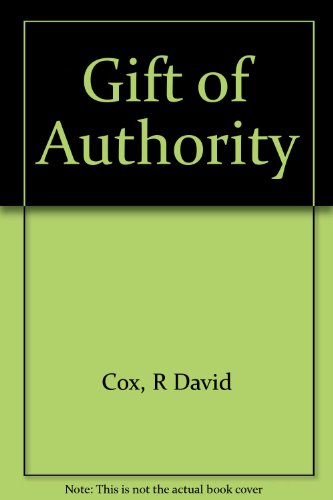 9780898693256: Gift of Authority