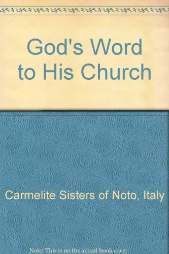 Imagen de archivo de God's Word to His Church a la venta por Project HOME Books