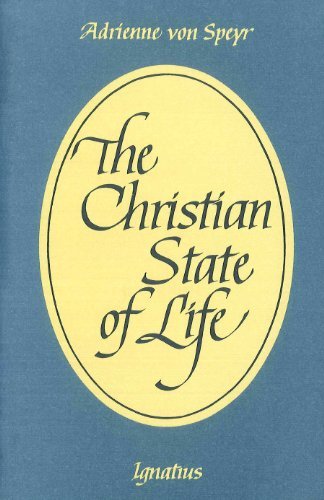Imagen de archivo de Christian State of Life a la venta por BookMarx Bookstore