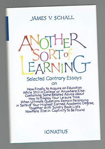 Imagen de archivo de Another Sort of Learning a la venta por Half Price Books Inc.
