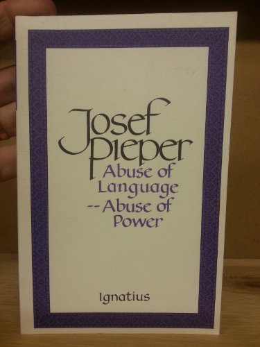 Stock image for Abuse of Language Abuse of Power for sale by Half Price Books Inc.