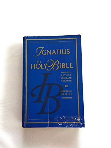 Imagen de archivo de The Holy Bible Containing the Old and New Testaments: Revised Standard Version/Catholic Edition a la venta por -OnTimeBooks-