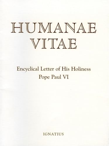 Stock image for Humanae Vitae: Encyclical Letter of His Holiness Paul VI for sale by SecondSale