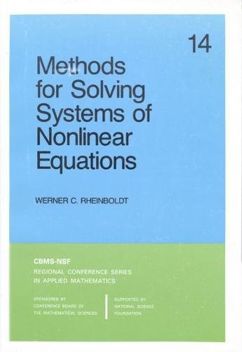 9780898710113: Methods for Solving Systems of Nonlinear Equations