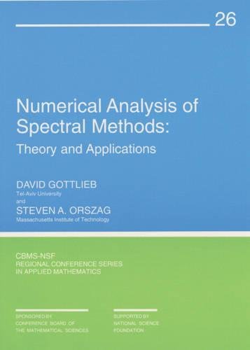 9780898710236: Numerical Analysis of Spectral Methods: Theory and Applications: 26 (CBMS-NSF Regional Conference Series in Applied Mathematics, Series Number 26)
