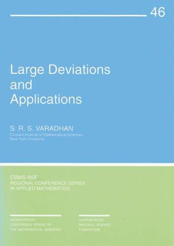 Stock image for Large Deviations and Applications (CBMS-NSF Regional Conference Series in Applied Mathematics, No. 46) for sale by Zubal-Books, Since 1961