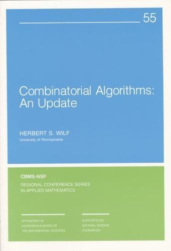 Beispielbild fr Combinatorial Algorithms: An Update zum Verkauf von Ammareal