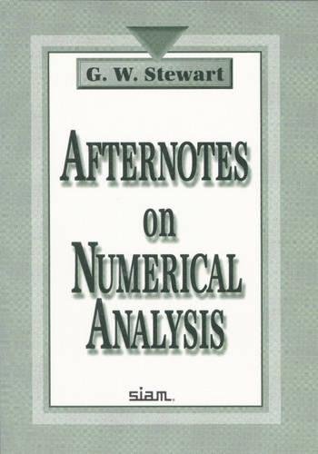 Stock image for Afternotes on Numerical Analysis for sale by Save With Sam