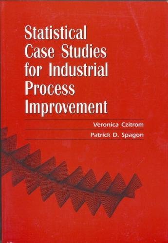 Imagen de archivo de Statistical Case Studies for Industrial Process Improvement (ASA-SIAM Series on Statistics and Applied Probability, Series Number 1) a la venta por Books of the Smoky Mountains