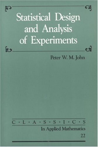 Beispielbild fr Statistical Design and Analysis of Experiments zum Verkauf von Better World Books