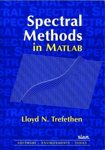 Imagen de archivo de Spectral Methods in MATLAB (Software, Environments, Tools) a la venta por SecondSale