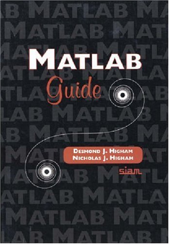 Beispielbild fr MATLAB Guide zum Verkauf von Better World Books