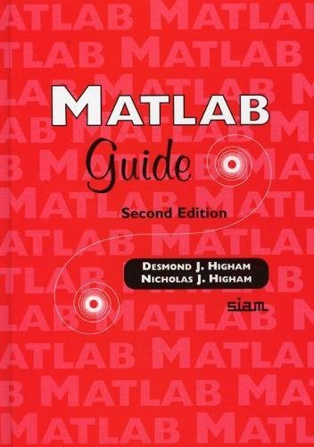 Beispielbild fr MATLAB Guide zum Verkauf von Front Cover Books