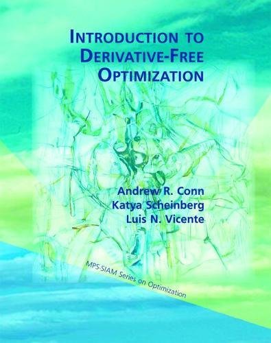 9780898716689: Introduction to Derivative-Free Optimization Paperback (MOS-SIAM Series on Optimization)