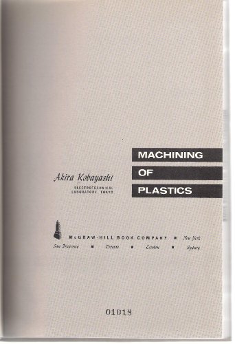 9780898740073: Machining of Plastics