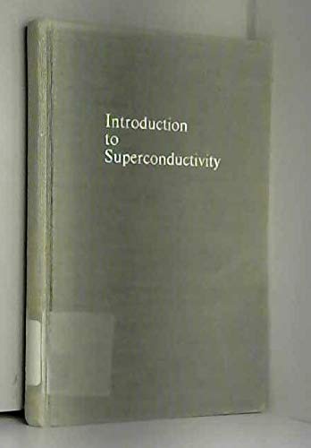 9780898740493: Introduction to Superconductivity