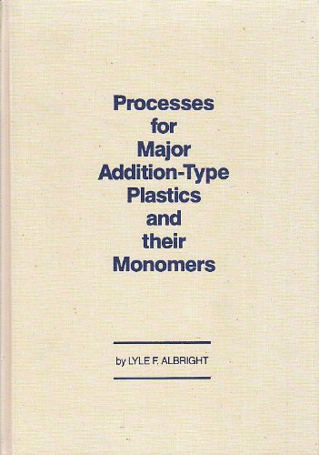 9780898740745: Processes for Major Addition-Type Plastics and Their Monomers