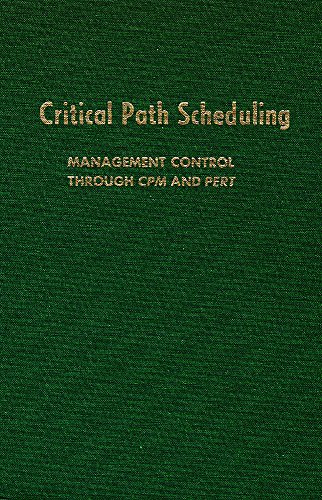 9780898740899: Critical Path Scheduling: Management Control