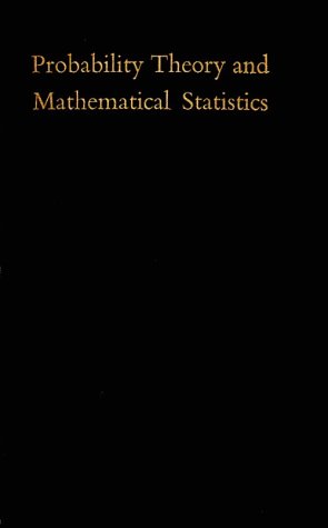 9780898741797: Probability Theory and Mathematical Statistics