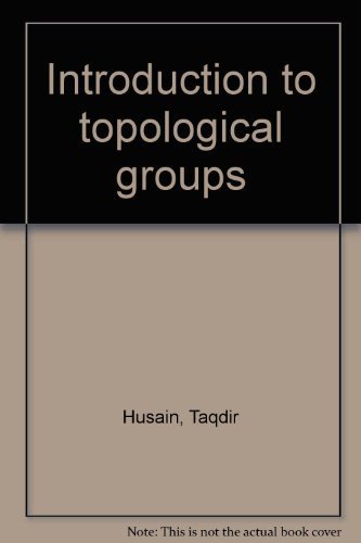 9780898741933: Introduction to topological groups