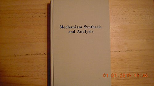 Stock image for Mechanism Synthesis and Analysis: An Individualized Approach for sale by Zubal-Books, Since 1961