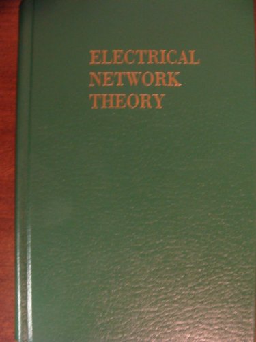 Stock image for Electrical Network Theory for sale by Zubal-Books, Since 1961