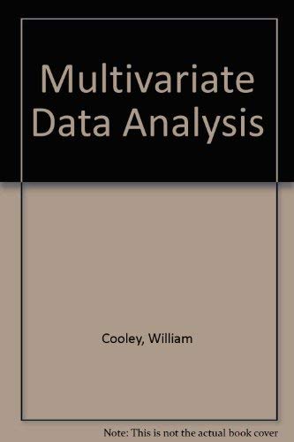 Imagen de archivo de Multivariate Data Analysis a la venta por HPB-Red