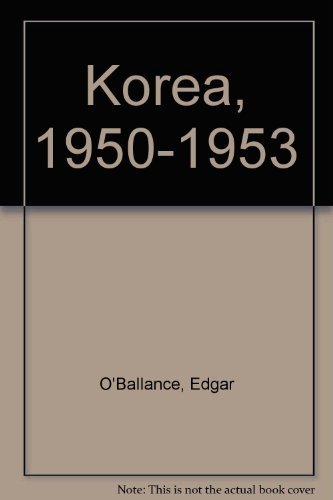 Beispielbild fr Korea, 1950-1953 zum Verkauf von SecondSale