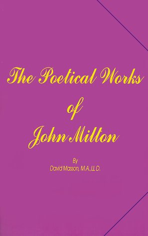 Imagen de archivo de The Poetical Works of John Milton a la venta por The Book Cellar, LLC